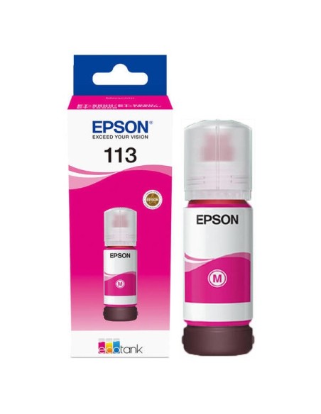 BOTE DE TINTA EPSON 113 MAGENTA 70ML ECOTANK