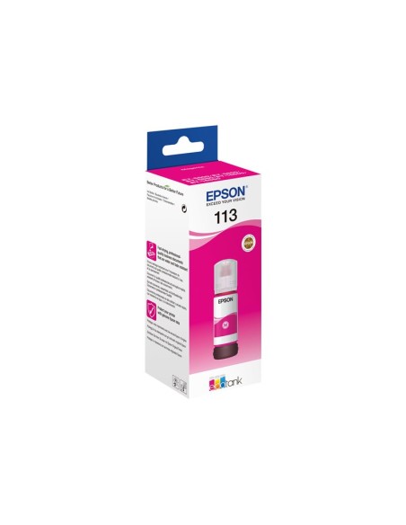 BOTE DE TINTA EPSON 113 MAGENTA 70ML ECOTANK