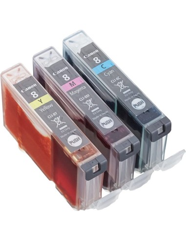 CARTUCHO CANON CLI-8 MULTIPACK C/M/Y...