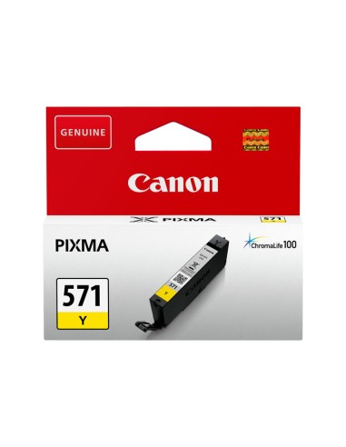 CARTUCHO CANON CLI-571 YELLOW PIXMA...
