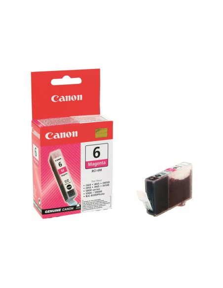CARTUCHO CANON BCI-6 MAGENTA I560/I865/I950/I965/S800SERIES/S900/S9000