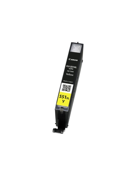 CARTUCHO CANON CLI-551XL YELLOW IP8750 IX6850 MG5450 MG5550 MG6350 MG6450 MG7150 MX725