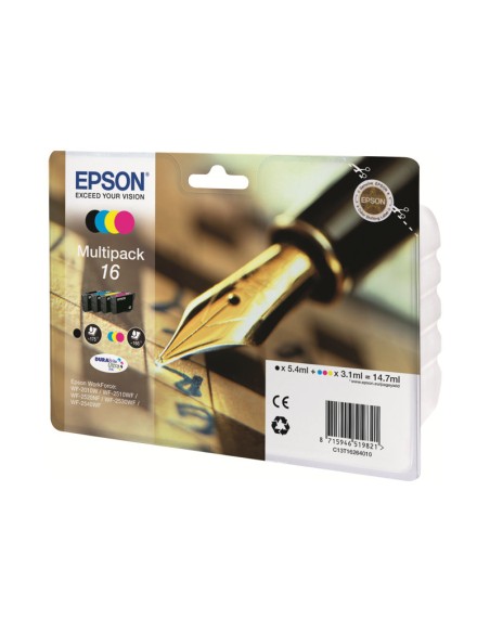 CARTUCHO EPSON 16 MULTIPACK WF-2010 WF-2520 WF-2530 WF-2054