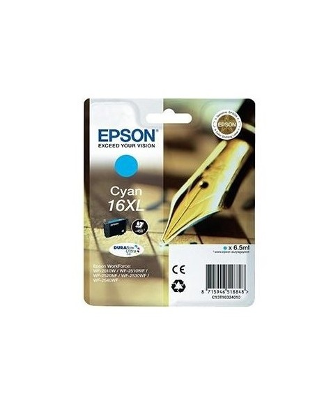 CARTUCHO EPSON 16XL CYAN WF-2010 WF-2520 WF-2530 WF-2054