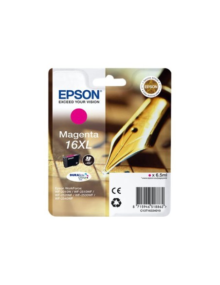 CARTUCHO EPSON 16XL MAGENTA WF-2010 WF-2520 WF-2530 WF-2054
