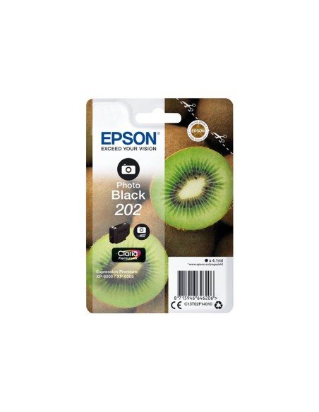 CARTUCHO EPSON 202 BLACK CLARIA PREMIUM XP-6000/XP-6005