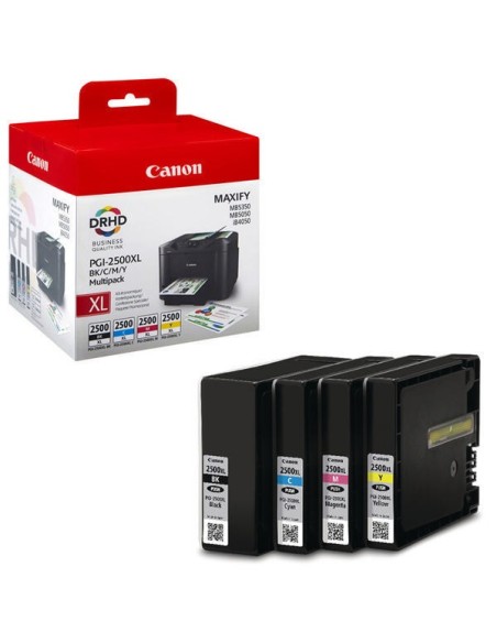 CARTUCHO CANON PGI-2500XL MULTIPACK MB5050 MB5150 MB5155 MB5350 MB5450