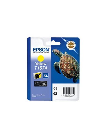 CARTUCHO EPSON T1574XL YELLOW STYLUS PHOTO R3000