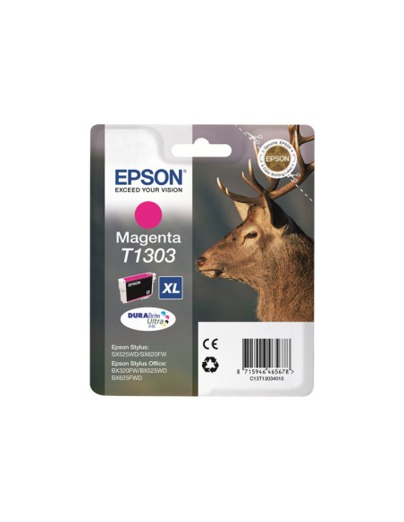 CARTUCHO EPSON T1303 MAGENTA STYLUS SX525 SX620 BX320 BX525