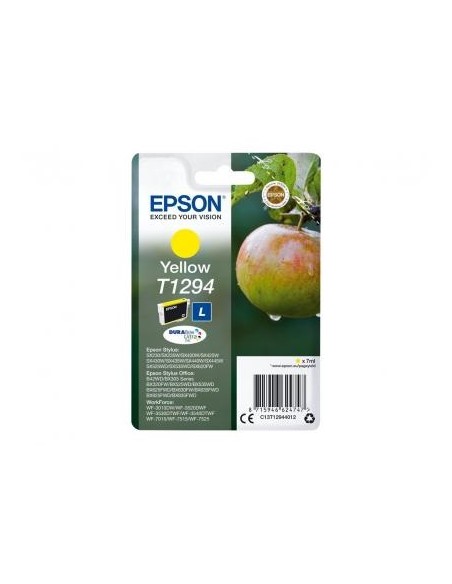 CARTUCHO EPSON T1294 YELLOW STYLUS OFFICE BX305F BX305FW BX320FW BX525WD BX625FWD
