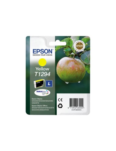 CARTUCHO EPSON T1294 YELLOW STYLUS...