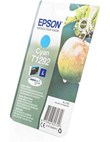 CARTUCHO EPSON T1292 CYAN STYLUS OFFICE BX305F BX305FW BX320FW BX525WD BX625FWD