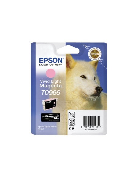 CARTUCHO EPSON T0966 MAGENTA CLARO STYLUS PHOTO R2880