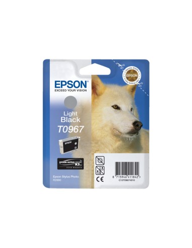 CARTUCHO EPSON T0967 BLACK CLARO...