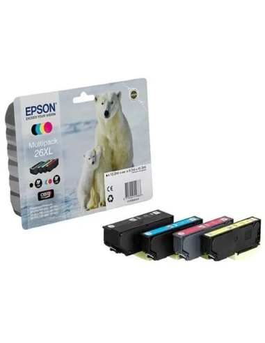 CARTUCHO EPSON 26XL MULTIPACK XP600...