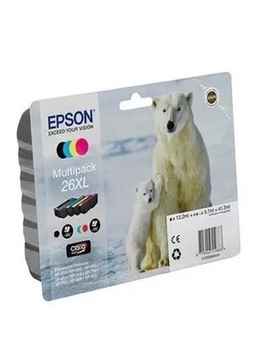 CARTUCHO EPSON 26XL MULTIPACK XP600...