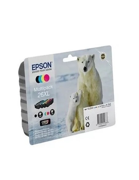 CARTUCHO EPSON 26XL MULTIPACK XP600 XP700 XP800