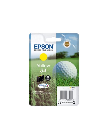 CARTUCHO EPSON 34 YELLOW WORKFORCE PRO WF-3720