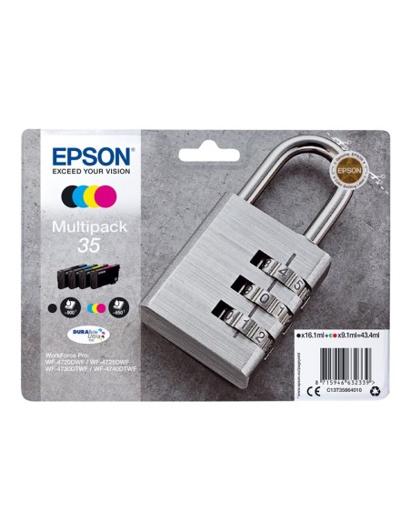 CARTUCHO EPSON 35 MULTIPACK WF-4720DWF WF-7425DWF WF-7430DTWF WF-4740DTWF