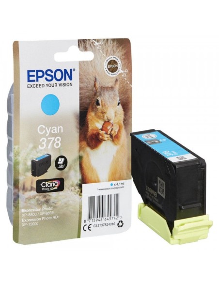 CARTUCHO EPSON 378 CYAN EXPRESSION PHOTO XP-15000 360 PAG