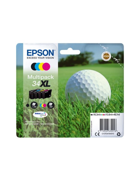 CARTUCHO EPSON 34XL MULTIPACK WORKFORCE PRO WF-3720/25
