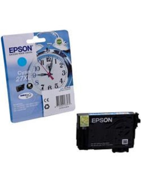 CARTUCHO EPSON 27XL CYAN WF-3620DWF WF-3640DTWF WF-7110DTW WF-7610DWF WF-7620DTWF