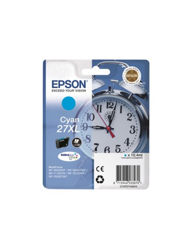 CARTUCHO EPSON 27XL CYAN WF-3620DWF...