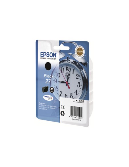CARTUCHO EPSON 27 BLACK WF-3620DWF WF-3640DTWF WF-7110DTW WF-7610DWF WF-7620DTWF