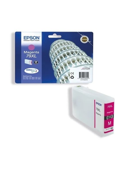 CARTUCHO EPSON 79XL MAGENTA WF-4630DWF WF-4640DTWF WF-5110DW WF-5190DW WF-5620DWF