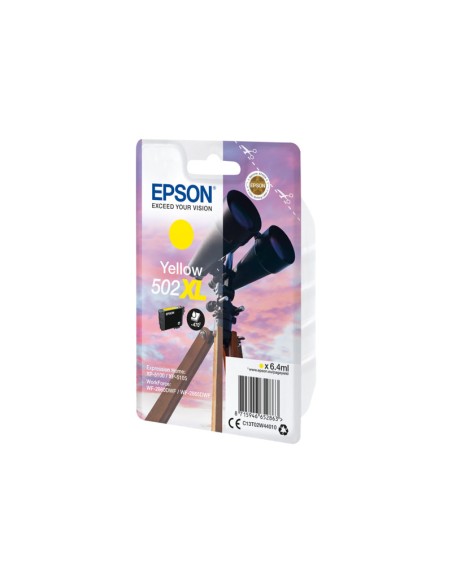 CARTUCHO EPSON 502XL YELLOW CLARIA PREMIUM XP-5100 / XP-5105 / WF-2860 / WF-2865