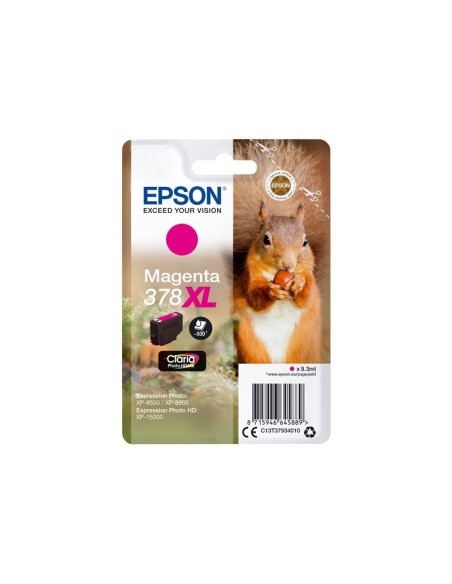 CARTUCHO EPSON 378XL MAGENTA EXPRESSION PHOTO XP-15000 830 PAG