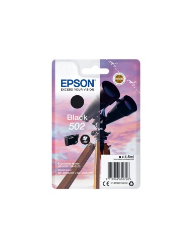 CARTUCHO EPSON 502 BLACK CLARIA...