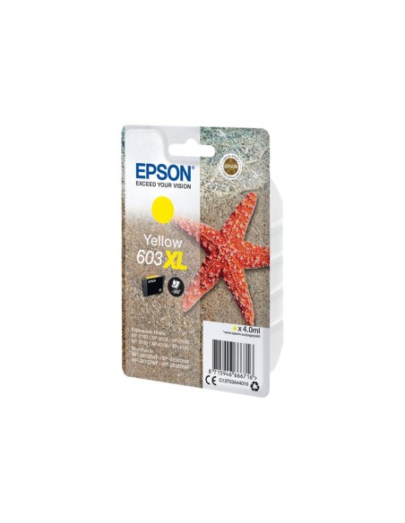 CARTUCHO EPSON 603XL YELLOW WORKFORCE WF-2810 WF-2830 WF-2835 WF-2850 XP-2100 XP-3100 XP-4100