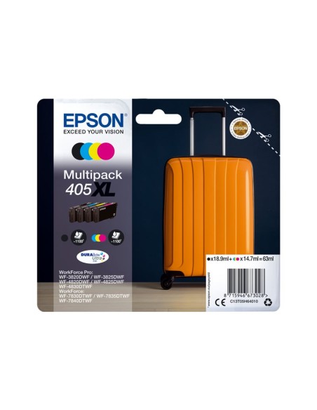 CARTUCHO EPSON 405XL MULTIPACK WF-3820 WF-3825 WF-4820 WF-4825 WF-4830