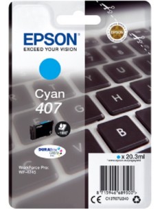 CARTUCHO EPSON 407L CYAN...