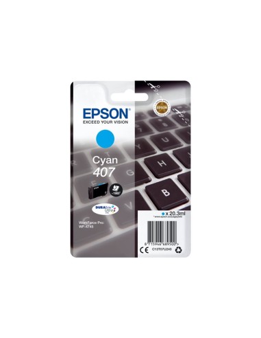 CARTUCHO EPSON 407L CYAN WF-4745