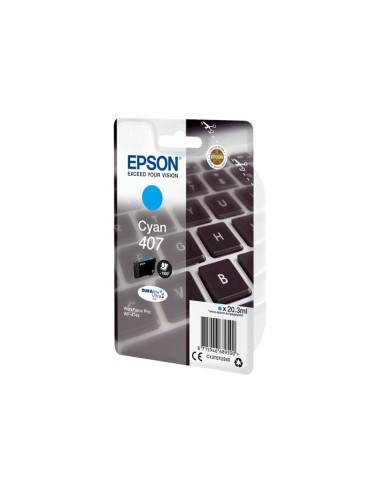 CARTUCHO EPSON 407L CYAN WF-4745