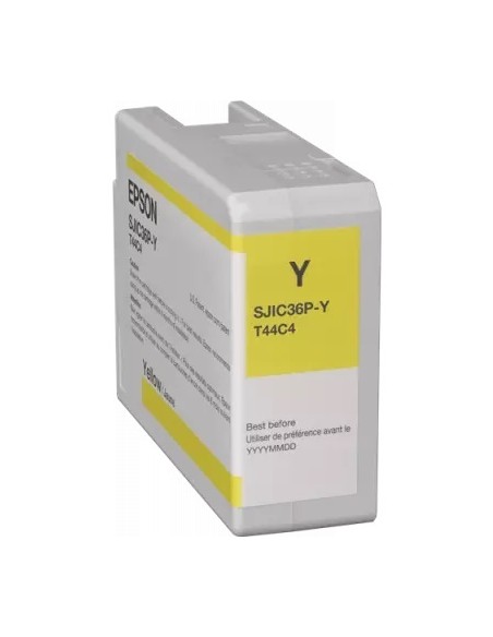 CARTUCHO EPSON SJIC36P YELLOW COLORWORKS C6000 