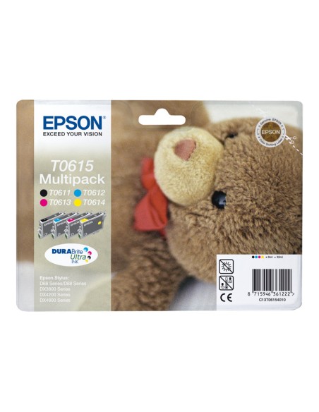CARTUCHO EPSON T0615 MULTIPACK STYLUS D68/D88/DX3800/DX4200/DX4800