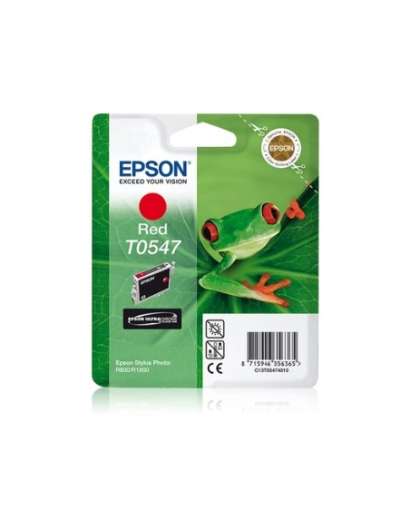 CARTUCHO EPSON T0547 RED STYLUS PHOTO R800/R1800