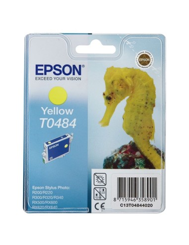 CARTUCHO EPSON T0484 YELLOW STYLUS...