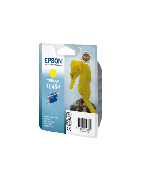 CARTUCHO EPSON T0484 YELLOW STYLUS PHOTO R200/R220/R300/R320/R340/RX500/RX600/RX620/RX640