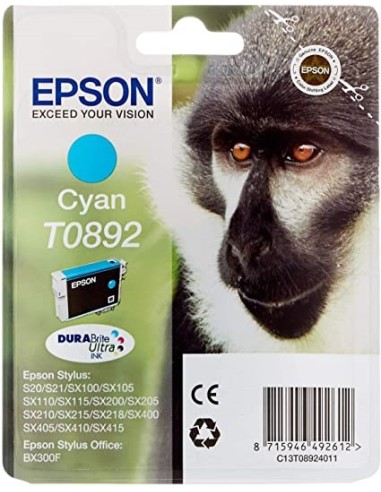 CARTUCHO EPSON T0892 CYAN STYLUS...