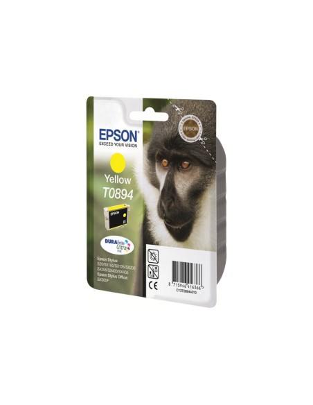 CARTUCHO EPSON T0894 YELLOW STYLUS S20/SX100/SX105/SX200/SX205/SX400/SX405/BX300F