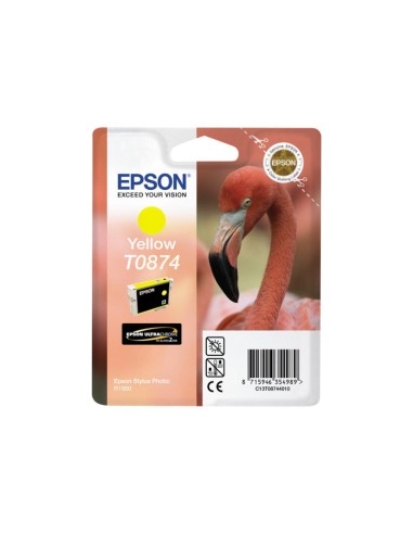 CARTUCHO EPSON T0874 YELLOW STYLUS...