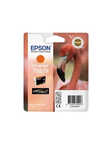 CARTUCHO EPSON T0879 NARANJA STYLUS PHOTO 1900
