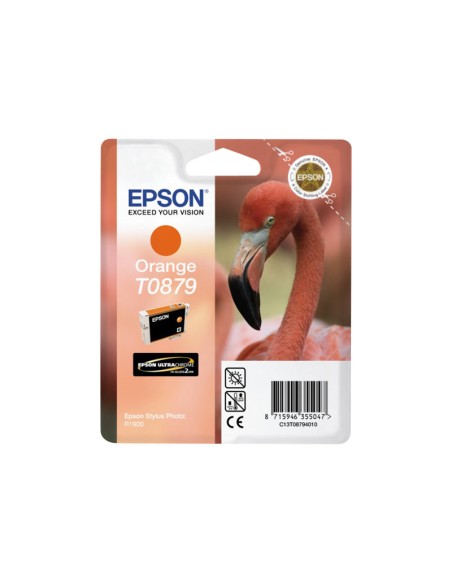 CARTUCHO EPSON T0879 NARANJA STYLUS PHOTO 1900
