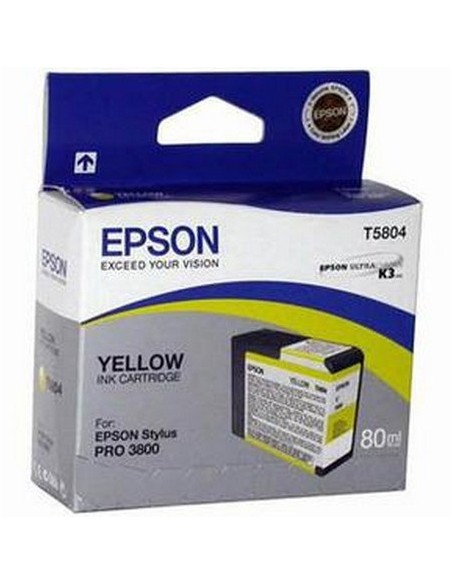CARTUCHO EPSON T5804 YELLOW STYLUS PRO 3800