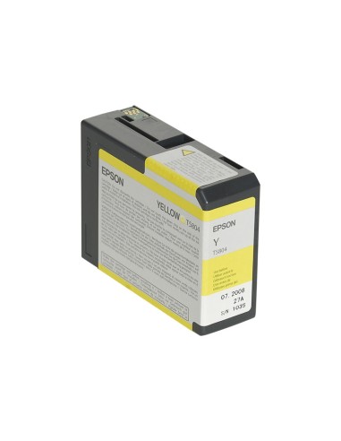 CARTUCHO EPSON T5804 YELLOW STYLUS...