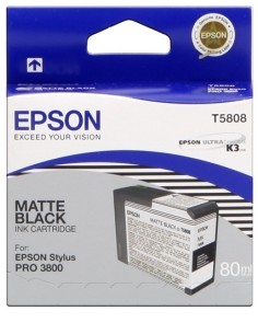 CARTUCHO EPSON T5808 BLACK...